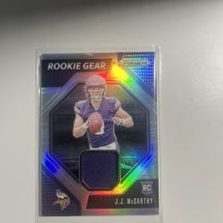 2024 Panini Prizm Football JJ McCarthy Rookie Gear