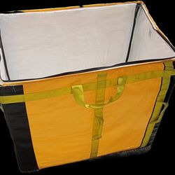  Utility Large Size Totes W/handles & Top Zipper