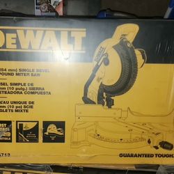 DEWALT
15 Amp Corded 10 in. Compound Single Bevel Miter Saw