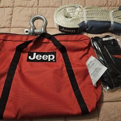 Mopar Off Road Trail Rated Winch Safety Kit With Jeep Logo