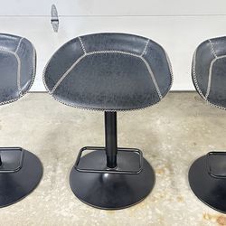Set of Three Bar Stools