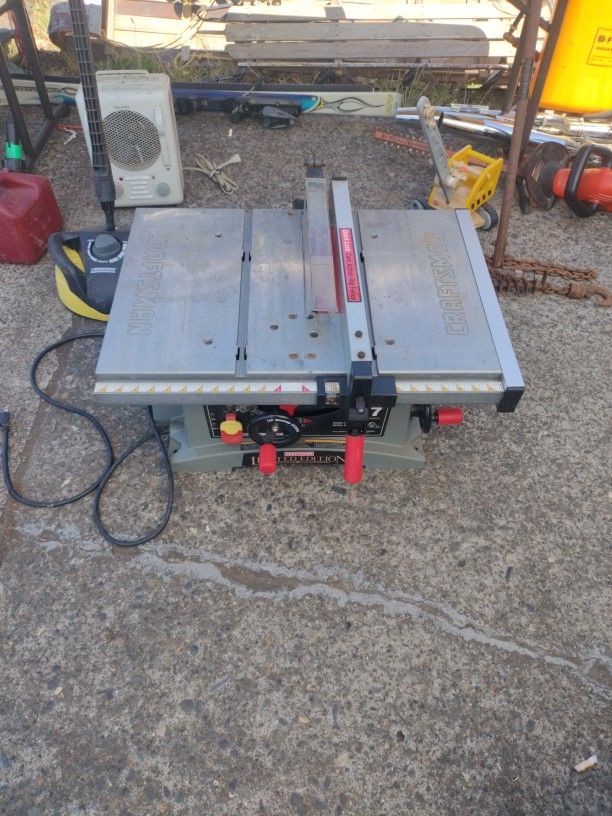 Craftsman Tablesaw