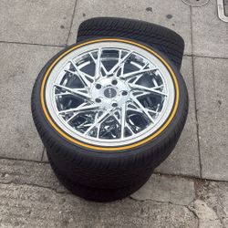 “17 Wheels With vogue Tyre