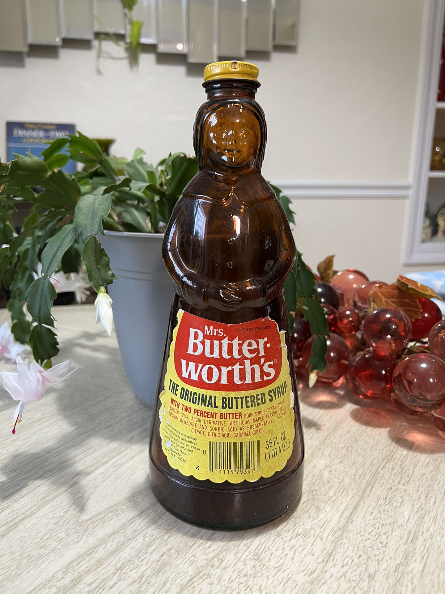 Vintage Mr. Butterworth’s Glass  Bottle