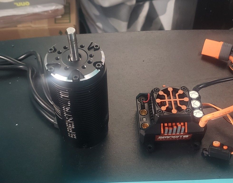 Spektrum 8s Setup Out Of New Losi Dbxl-e