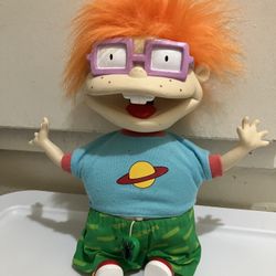 Vintage 90’s Mattel Rugrats Chuckie Finster Vibrating Doll