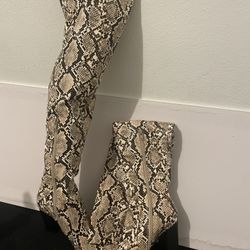 4" Thigh high Boots