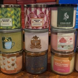 Brand new bath and body works candles-$10 each or 50 for $400. Prices are firm. :) Higley and ray. 