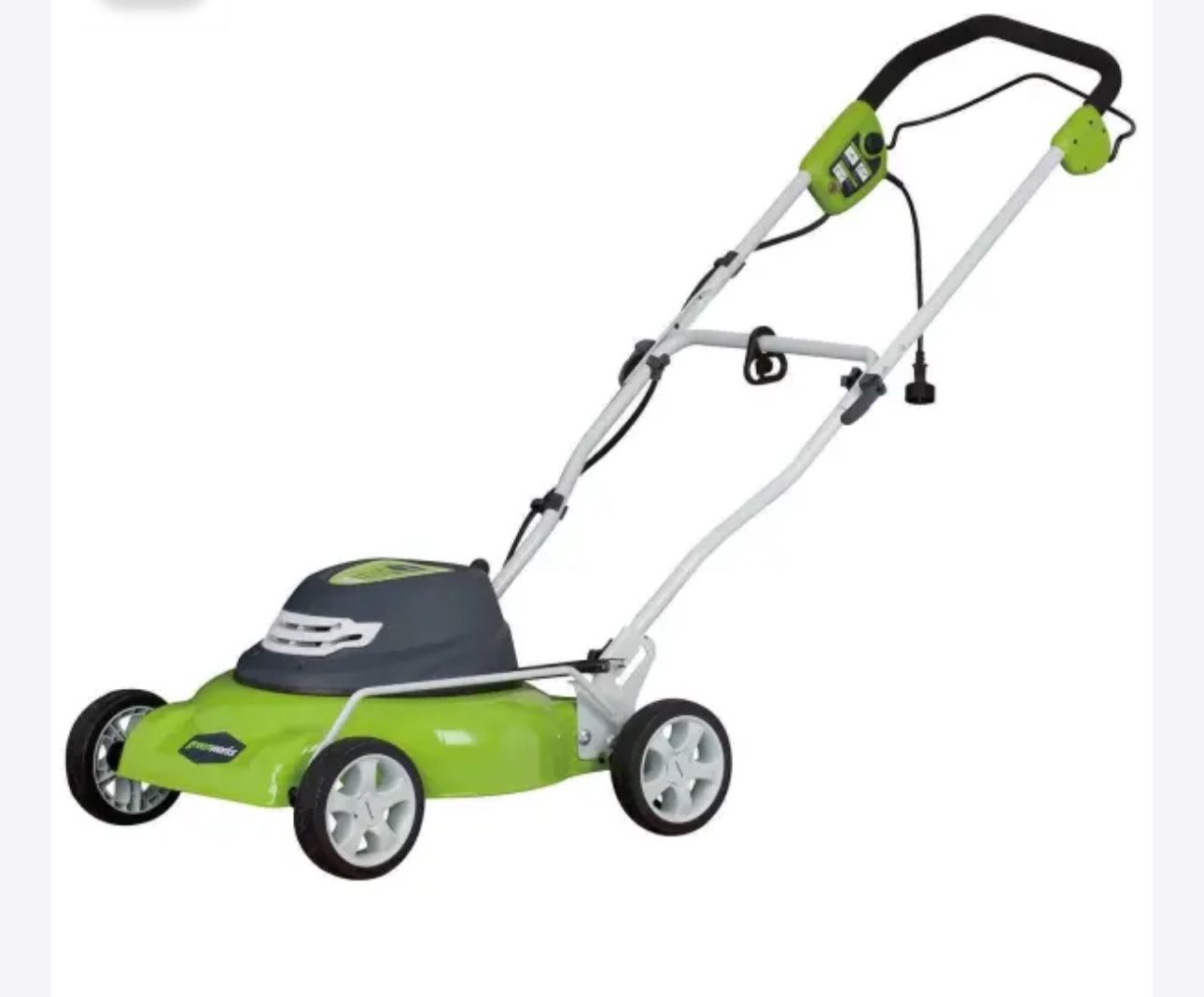 Green works lawn mower