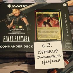 Final Fantasy x Magic The Gathering: Commander Decks! 