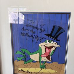 Chuck Jones Signed Limited Edition Animation Cel - Michigan J. Frog III - 106/200