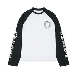 Chrome heartz black and white long sleeve
