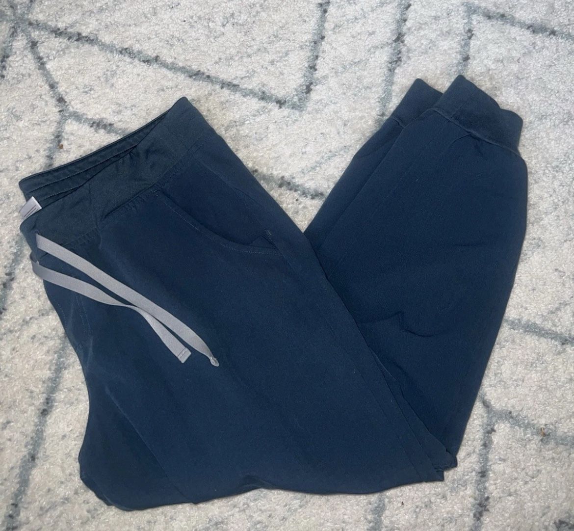 Figs Women’s Zamora Jogger Scrub Pants Dark Harbor Size XL/P  PO1430