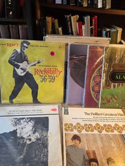 Vintage Vinyl Record Lot – Rockabilly, Blues & More
