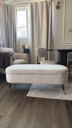 Bench with storage
