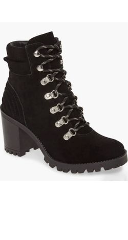 NEW 1901 Syren Hike Lug Sole Lace-Up Bootie SZ8.5