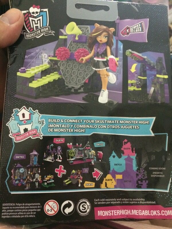 Monster High Build Creeperific Character