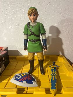 Legend Of Zelda Link 20" World Of Nintendo Figure. Jakks Pacific 2015