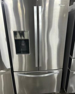 Whirlpool 3-Door Refrigerator Stainless FrenchDoor