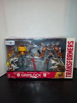 Transformers Age Of Extinction GRIMLOCK 84 & 2014 Evolution 2 Pack TRU Exclusive