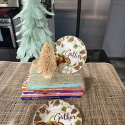 Fall Pumpkin Royal Norfolk Plates