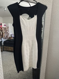 Black And White Dress