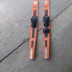Water skis.