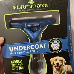 New Furminator For Large Dogs - Blue 