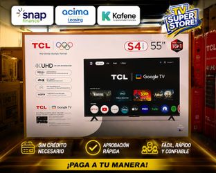 55”TCL UHD 4K SMART TV