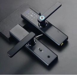 Smart Fingerprint Door Lock with Keyless Entry Biometric Security Access, Deadbolt Mortise Lock with keypad, Bluetooth