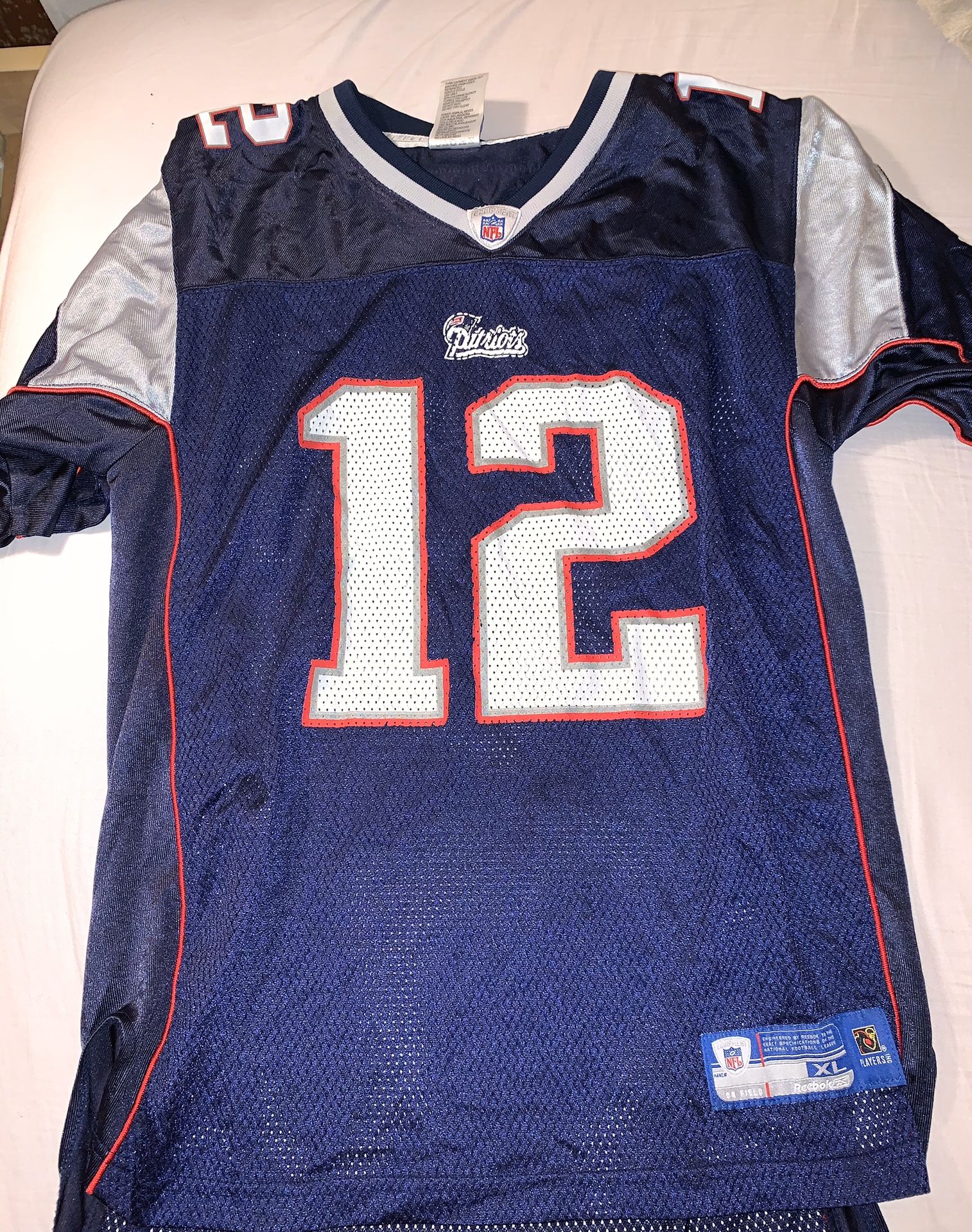 Patriots youth XL adult small Jersey