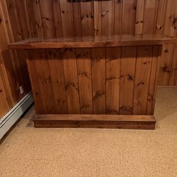Wooden ( solid ) bar