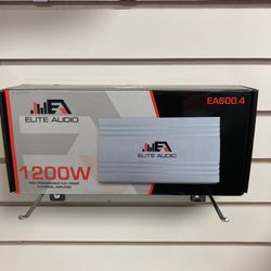 1200 watts Elite Audio Amplifier Brand New