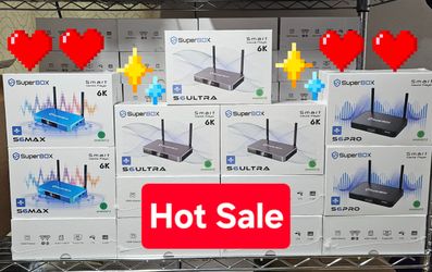 SuperBox S6 Ultra💥Max 💥Pro 💥⚡⚡⚡⚡Ultimate TV Solution 💎