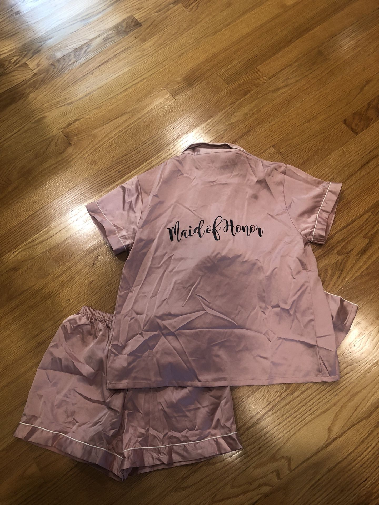 Maid Of Honor Satin Pajama 