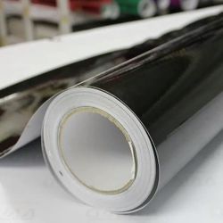 Gloss Black Vinyl Wrap Roll
