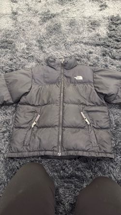 Boys Medium North Face Black Puffer