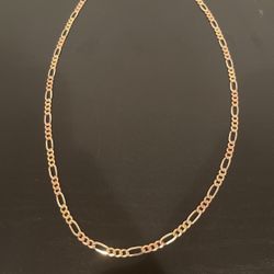 14k Solid Gold Tri Color Chain 26inches 21grams Obo