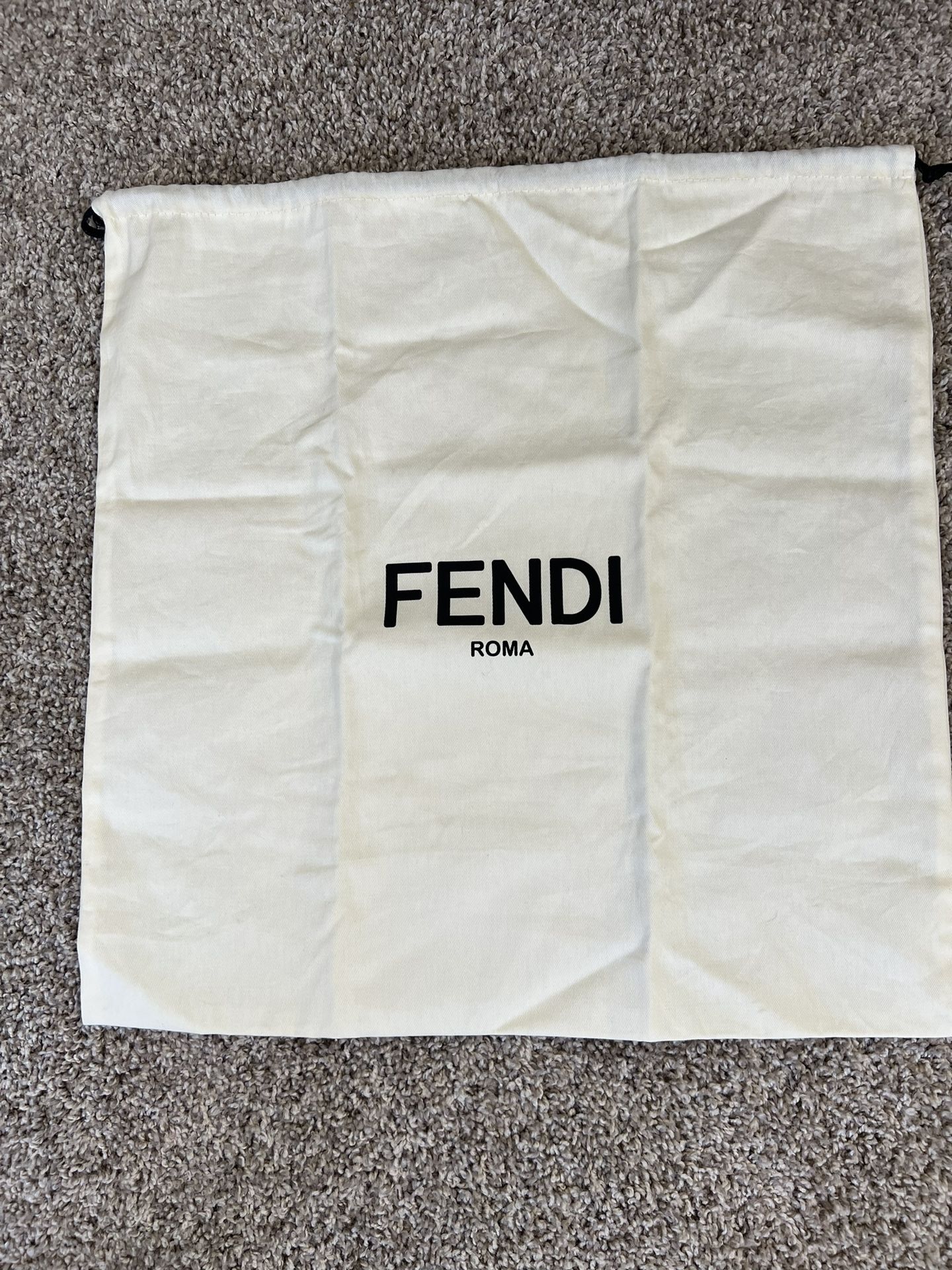 FENDI - Authentic Fendi Roma Dust Bag Cover w Drawstring