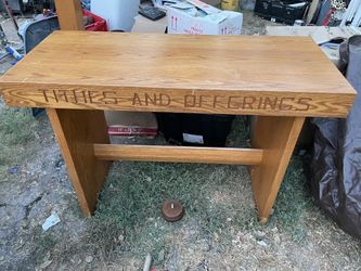 Wood Desk