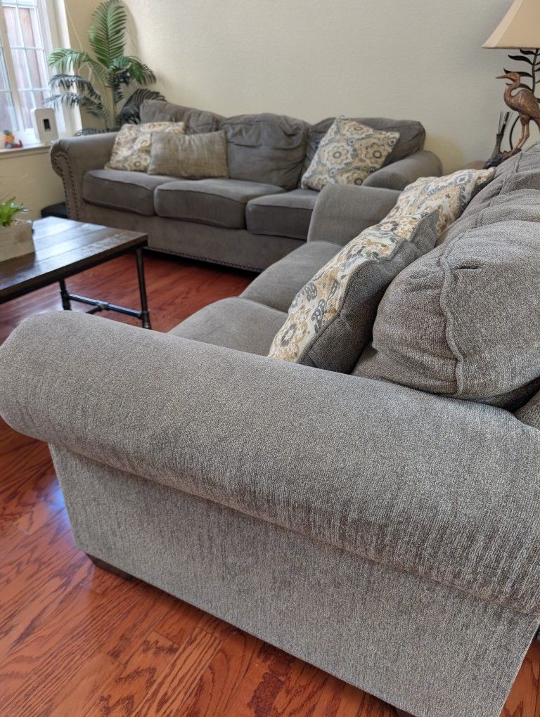 Sofa and Loveseat 