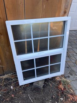 Brand New Single Hung Bathroom Window