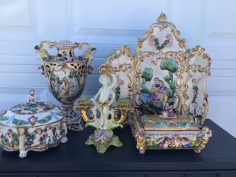 Capodimonte Porcelain Collection 4-Piece Set