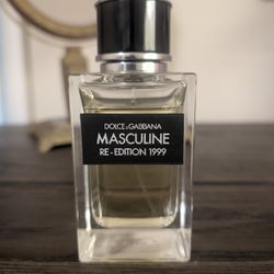 Dolce And Gabbana Masculine Re-edition 1999