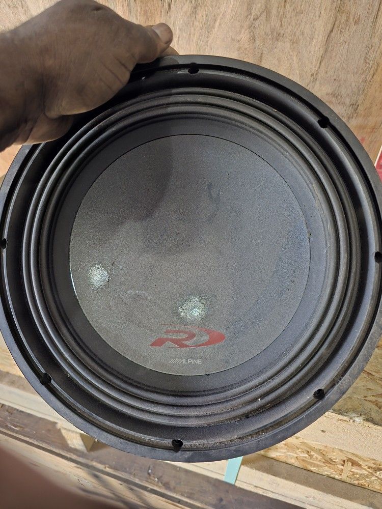 Alpine Speakers pair but we'll separate
