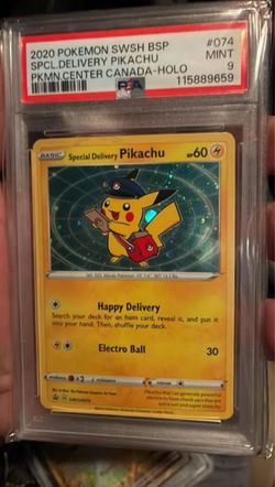 Pokémon Center Pikachu PSA 9