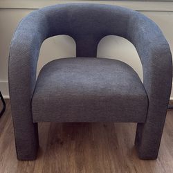 Stylish Gray Accent Chair