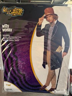 Brand New Willy Wonka Costume