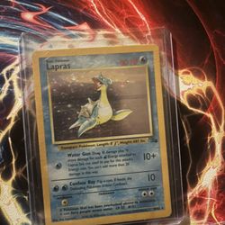Base Set Fossil Lapras Holo