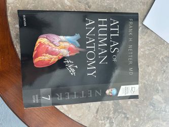 Netters Anatomy Textbook and Flashcards